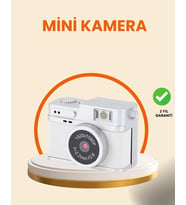 Northcity Kompakt Mini Kamera Retro Tasarım 1080P 128GB Hafıza