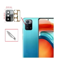 Tkgz Xiaomi POCO X3 GT Arka Kamera CAM Lensi + Bistüri Ucu