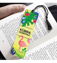 Rengarenk İsme Öze Kitap Ayracı