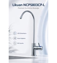 NCPS803CP-L NSF Sertifikalı LED’li Krom Su Arıtma Musluğu