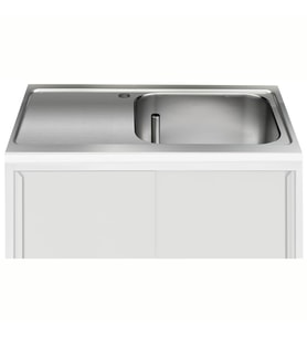 Electrolux Professional TVI60/50S 1 Evyeli Üst Tabla,damlalık Sağda-1200mm ,855234