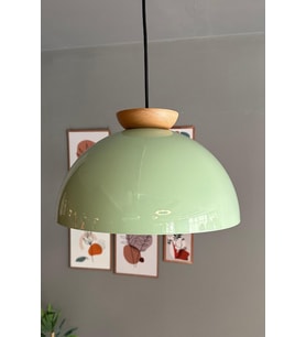 Modern Ahşap Sarkıt Avize, Şık ve Dekoratif Aydınlatma, Salon ve Kafe İçin