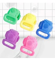 Silikon Çift Taraflı Banyo Kesesi