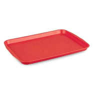Kapp 46112736 Servis Tepsisi Plastik (ABS) 27x36 cm Kırmızı 20 Adet