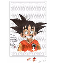 Dragonball Cheeky Smile Goku Puzzle 240 Parça Yapboz