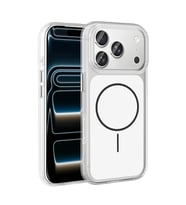 Apple iPhone 17 Pro Kılıf Metal Buton Tasarımlı Zore İkonik Sert Silikon Kapak