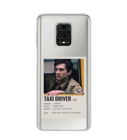 Redmi Note 9 Pro / 9s Uyumlu Taxi Driver Poster Tasarımlı Şeffaf Telefon Kılıfı