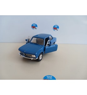 BMW 2002Ti Metal Model Oyuncak Araba 12 Cm Klasik Nostaljik ( ÖZEL PLAKALI ) (Mavi)