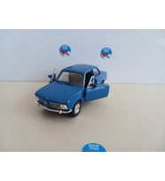 BMW 2002Ti Metal Model Oyuncak Araba 12 Cm Klasik Nostaljik ( ÖZEL PLAKALI ) (Mavi)