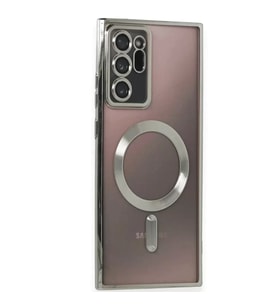 ERTAN Samsung Galaxy Note 20 Ultra Kılıf Kross Magneticsafe Kapak - Titan Gri