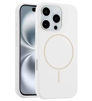 iPhone 16 Pro Max Kılıf Jully Magsafe Kapak - Beyaz