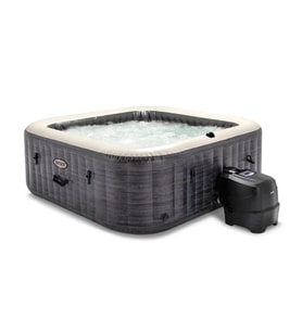Intex 28450NP Greystone Deluxe Square Bubble 4 Kişilik Spa Seti 1.75mx1.75mx71cm