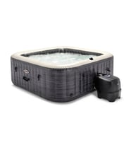 Intex 28450NP Greystone Deluxe Square Bubble 4 Kişilik Spa Seti 1.75mx1.75mx71cm