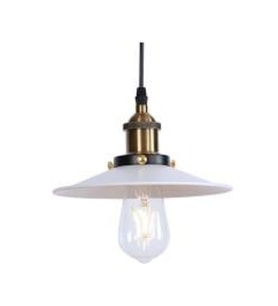 MYLİGHTS RETRO  SİYAH BAŞLIKLI ESKİTME ASKIL TEKLİ SARKIT AVİZE 23CM  EN