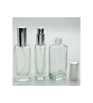 BOŞ PARFÜM ŞİŞESİ 50 ML (10 ADET) GRİ KAPAK METAL VALF IPHONE BOŞ ŞİŞE