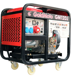 GoldMoto GM12DJ 10kVA Monofaze Marşlı Dizel Jeneratör