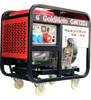 GoldMoto GM12DJ 10kVA Monofaze Marşlı Dizel Jeneratör