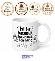 Bacanak Hediyesi Eğlenceli Tasarımlı Baskılı Kupa Bardak Komik Hediye