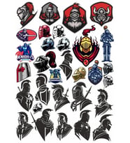 Şövalyeler Sticker Set 25 Parça Telefon, Tablet, Defter, Laptop Sticker