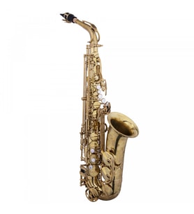 Jupiter JAS1100NBQ Alto Saksafon (Nickel/Black) Siyah Gövde Nikel Tuşlar
