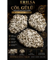 Sertifikalı Çöl Gülü Taşı Kütle 5-8 cm - İri Boy Doğal Jips Kristal Toplu (Çok Renkli)