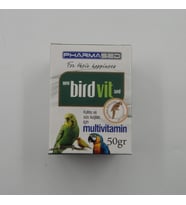 PHARMASED Kafes ve Süs Kuşları İçin Multivitamin 50 gr  (Krem)