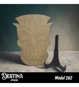 Destina Ahşap Mandala Boyama Seti- Ahşap Boyama- Model 262