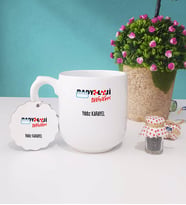 Radyoloji Teknikeri Kupa Bardak Oval ve Anahtarlık