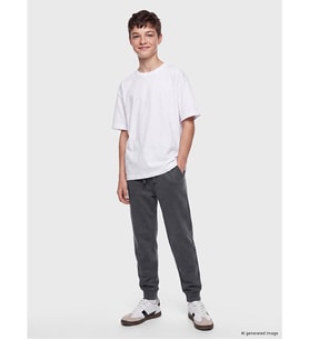 LCW Kids Antrasit Beli Lastikli Erkek Çocuk Jogger Eşofman Altı