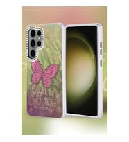 Galaxy S25 Ultra Kılıf Blade Aynalı Desenli Kapak - Desen 4