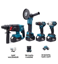 CHELIKBEI Dörtlü Set MK350 (10mm Ç.MANDREN+S.SIKMA+Ş.SPRAL+Ş.HLTİ)