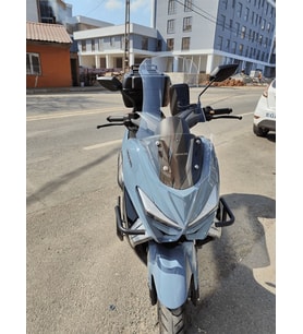MOTOCAM Küba Chia 125 Ön Cam 2023-2026 Model 75cm Şeffaf Renkli 4mm UZUN