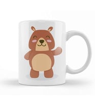 Baby Animal   Oso Kupa Bardak Porselen