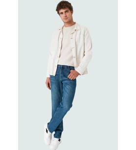 Erkek Straight Fit Denim Pantolon Yüksek Bel Uzun Boy Pamuk Günlük Kullanım Modern Tasarım (Lacivert)