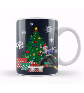 Trunks Around The Christmas Tree Kupa Bardak Porselen