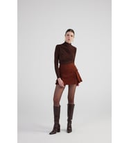 Markano Elena Şort Etek Kahve