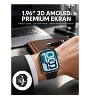 Mey İthalat® RS12 PRO+ 2025 Serisi Özel Üretim Full Ekranlı Akıllı Saat – Nabız ve Uyku Takibi, Blue