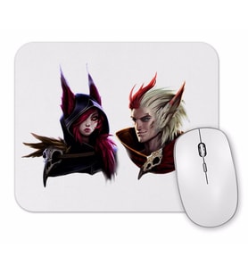 Xayah Ve Rakan Mouse Pad