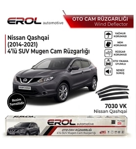 NİSSAN QASHQAI (2014-2021) 4'LÜ SUV CAM RÜZGARLIĞI