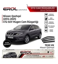 NİSSAN QASHQAI (2014-2021) 4'LÜ SUV CAM RÜZGARLIĞI