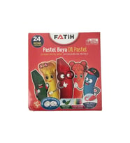 FATİH PASTEL BOYA 24 RENK KİNG SİZE