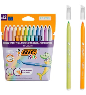 Bic Kıd Couleur Keçeli Kalem Pastel 12 Renk 520084