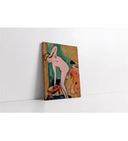 Two Female Nudes Kanvas Tablo