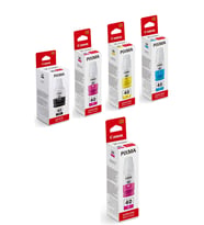 Gı40 Pıxma Siyah Ve Renkli Kartuş Dolum Mürekkep Takımı +1 Kırmızı Hediyeli Cngı40-g7040-34-mg