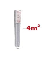 Pencereli Halı Hurcu Toz Geçirmez Sağlam Dayanıklı Hurç Organizer 4m²