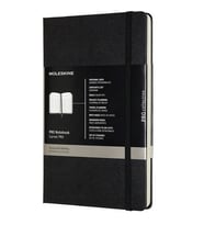 Moleskine Sert Kapak Pro Defter Siyah (Çizgili - 13x21)