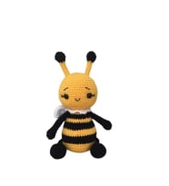 Miniş Arı Uyku Arkadaşı Amigurumi Organik Oyuncak