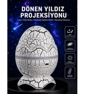 Ayarlanabilir Parlaklık ve Sis Efektli Atmosfer Lambası