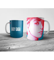 Pixxa Lady Gaga Kupa Bardak  Model 1