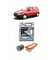 FİAT UNO 70 S 70 SX 70 SXİE 1.4 İE YAĞ BAKIM SETİ 4L PO MOTOR YAĞI + HAVA + POLEN FİLTRESİ